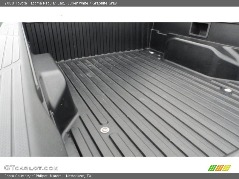 Super White / Graphite Gray 2008 Toyota Tacoma Regular Cab