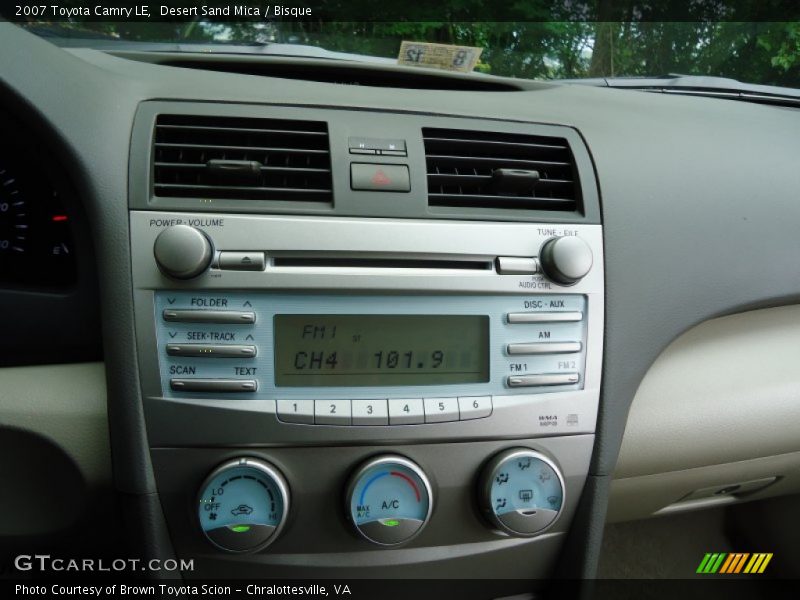 Desert Sand Mica / Bisque 2007 Toyota Camry LE
