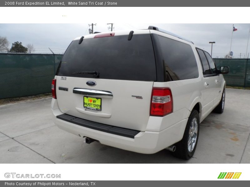 White Sand Tri Coat / Stone 2008 Ford Expedition EL Limited