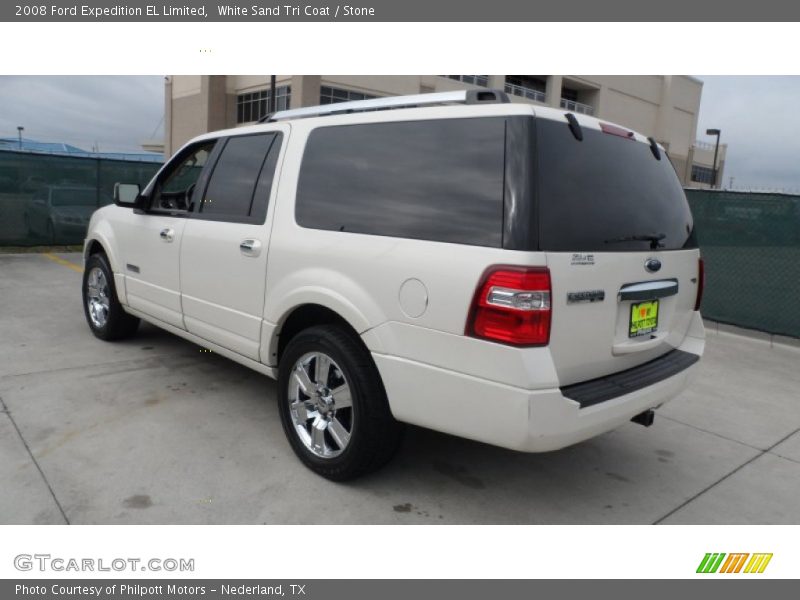 White Sand Tri Coat / Stone 2008 Ford Expedition EL Limited