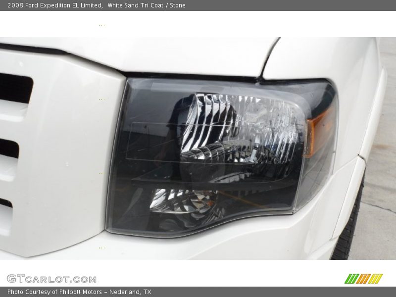 White Sand Tri Coat / Stone 2008 Ford Expedition EL Limited