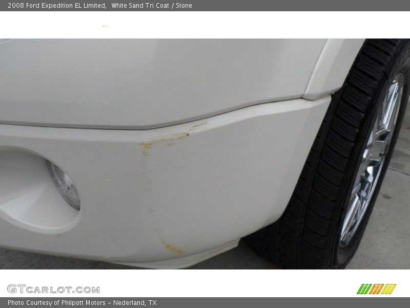 White Sand Tri Coat / Stone 2008 Ford Expedition EL Limited