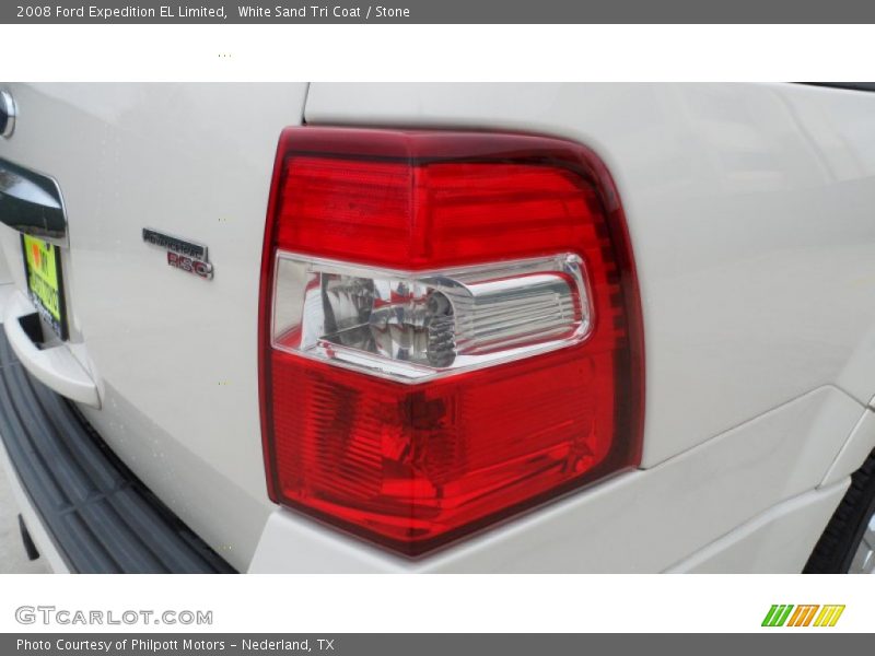 White Sand Tri Coat / Stone 2008 Ford Expedition EL Limited