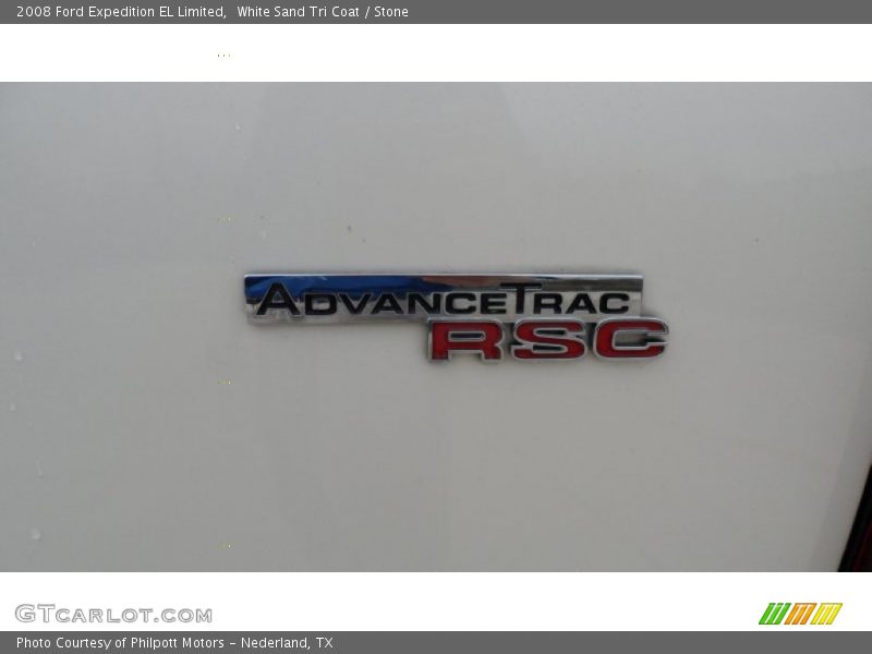 White Sand Tri Coat / Stone 2008 Ford Expedition EL Limited