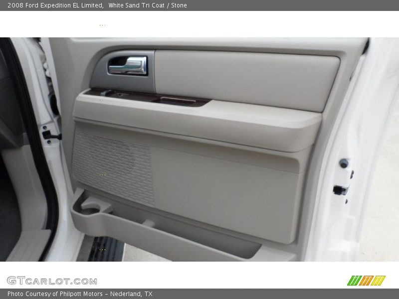 White Sand Tri Coat / Stone 2008 Ford Expedition EL Limited