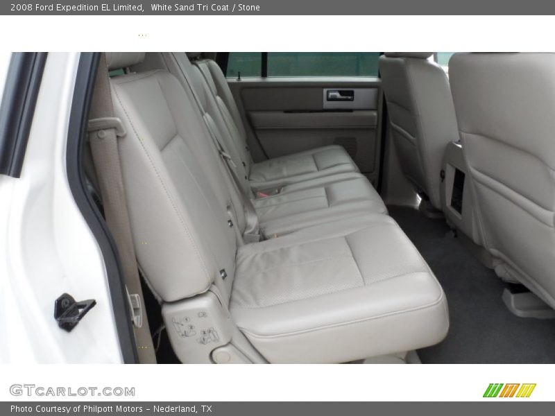 White Sand Tri Coat / Stone 2008 Ford Expedition EL Limited