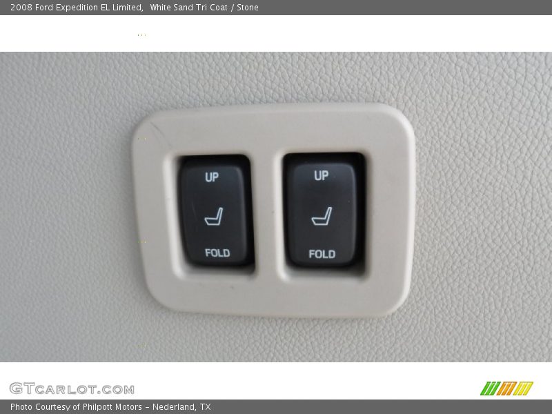 White Sand Tri Coat / Stone 2008 Ford Expedition EL Limited