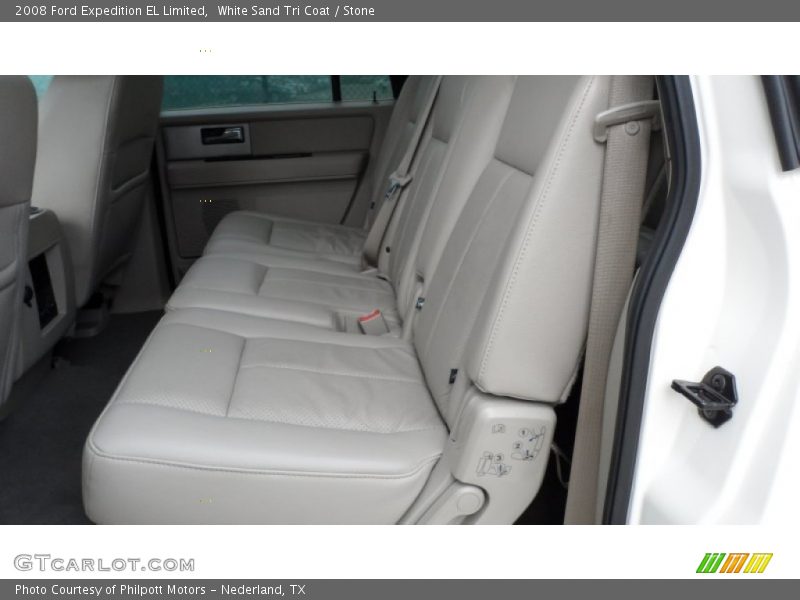 White Sand Tri Coat / Stone 2008 Ford Expedition EL Limited