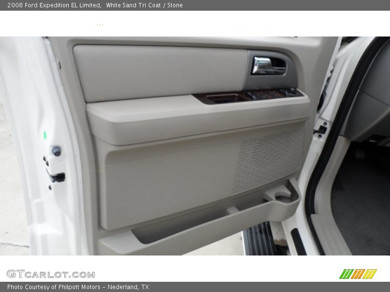 White Sand Tri Coat / Stone 2008 Ford Expedition EL Limited