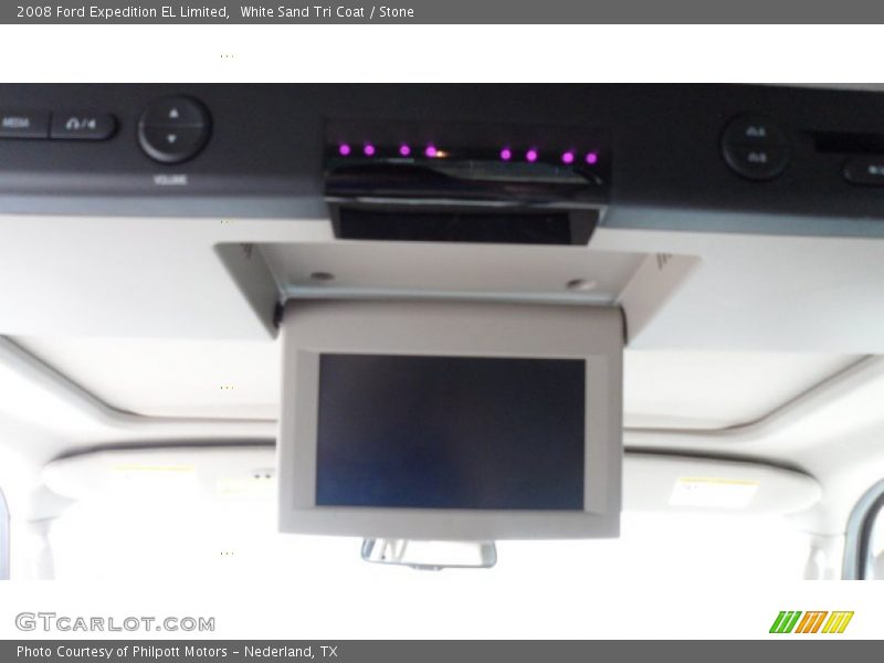 White Sand Tri Coat / Stone 2008 Ford Expedition EL Limited