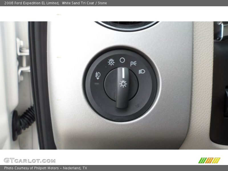 White Sand Tri Coat / Stone 2008 Ford Expedition EL Limited