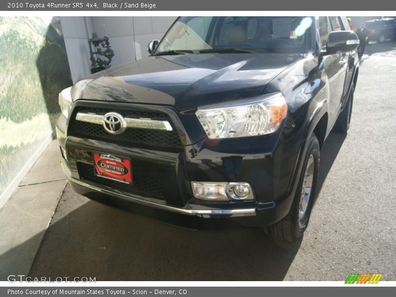 Black / Sand Beige 2010 Toyota 4Runner SR5 4x4
