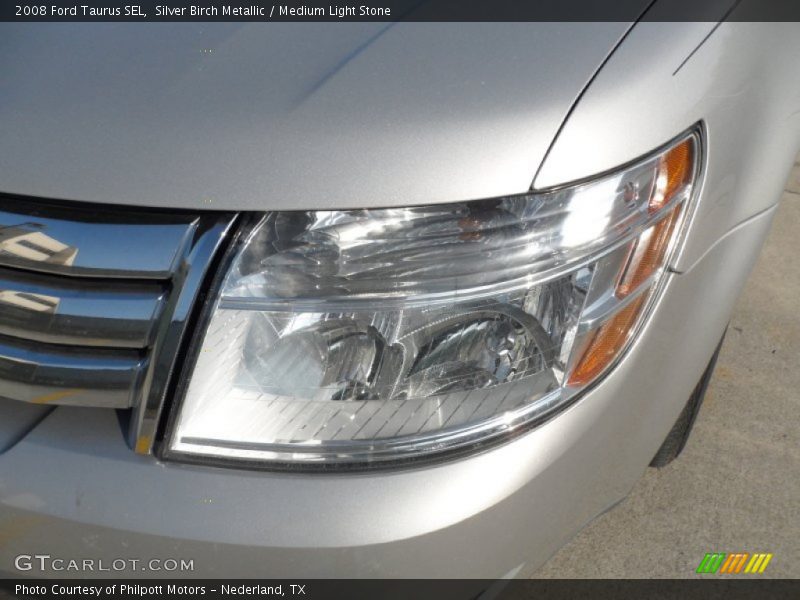 Silver Birch Metallic / Medium Light Stone 2008 Ford Taurus SEL