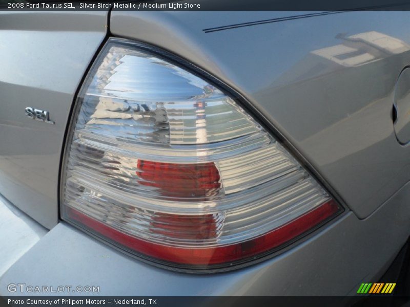 Silver Birch Metallic / Medium Light Stone 2008 Ford Taurus SEL