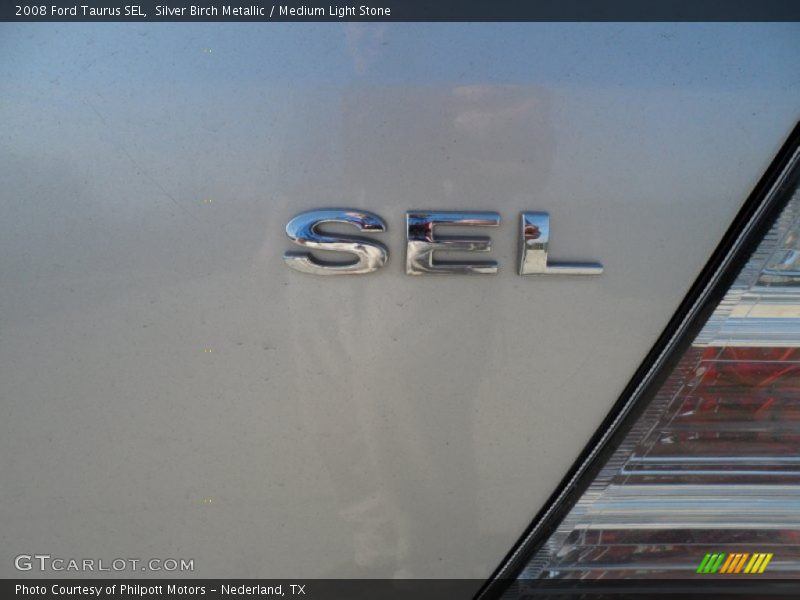 Silver Birch Metallic / Medium Light Stone 2008 Ford Taurus SEL