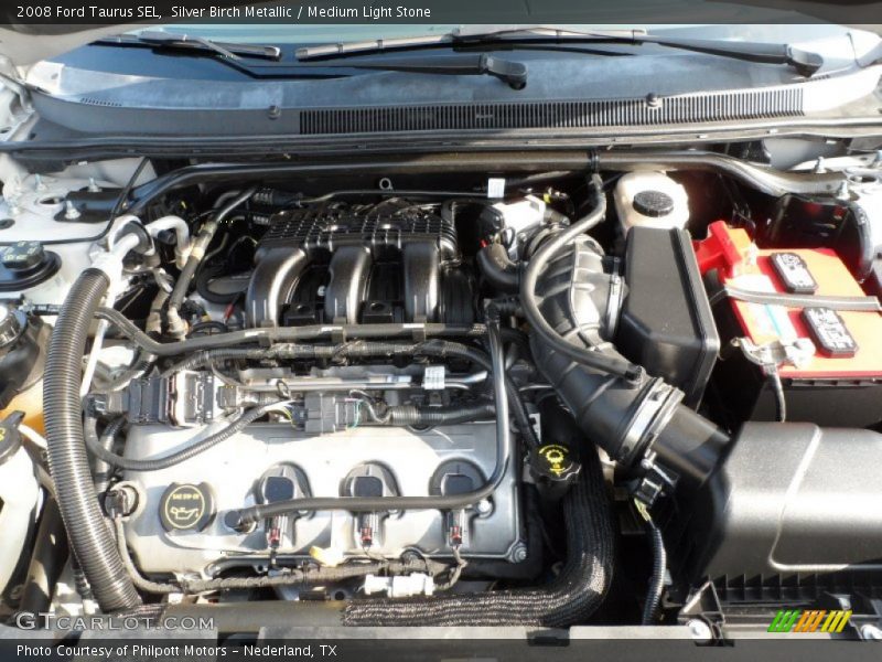 Silver Birch Metallic / Medium Light Stone 2008 Ford Taurus SEL