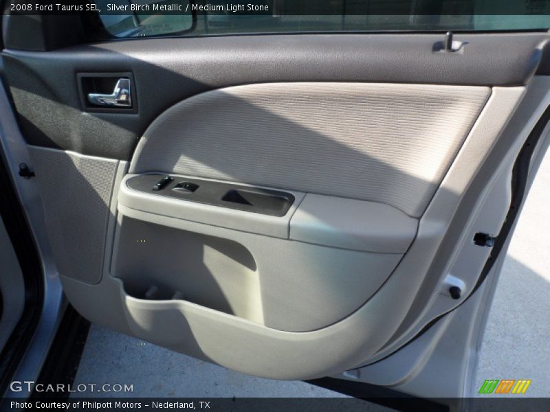 Silver Birch Metallic / Medium Light Stone 2008 Ford Taurus SEL