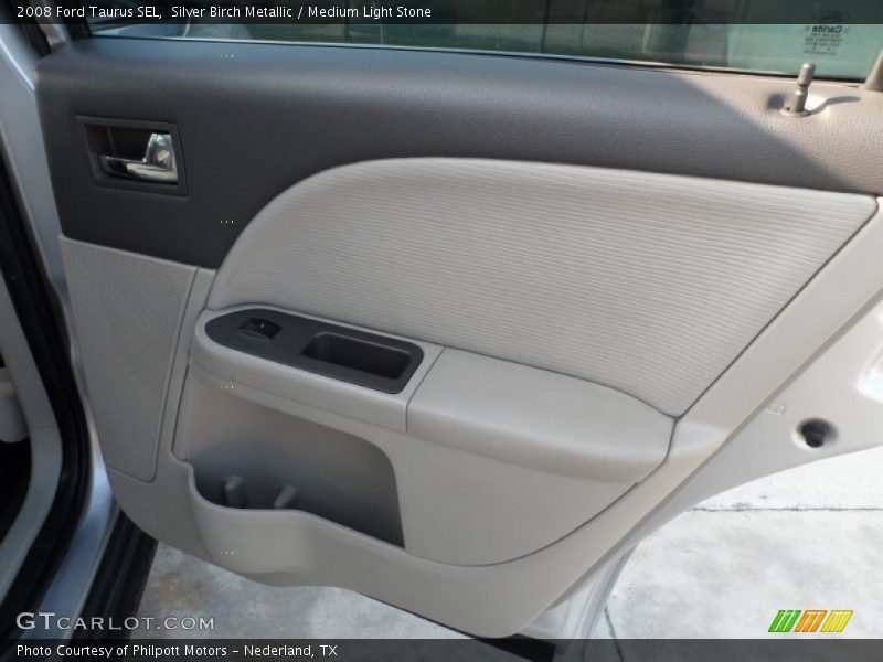 Silver Birch Metallic / Medium Light Stone 2008 Ford Taurus SEL
