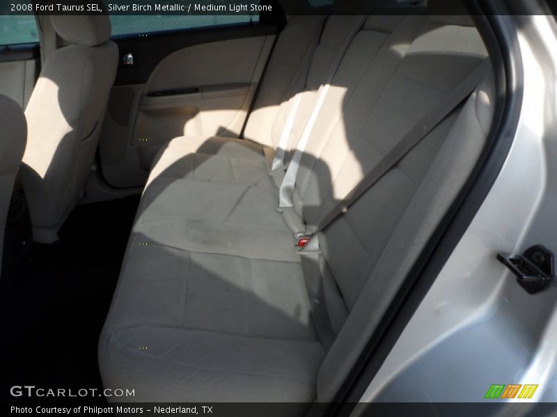 Silver Birch Metallic / Medium Light Stone 2008 Ford Taurus SEL
