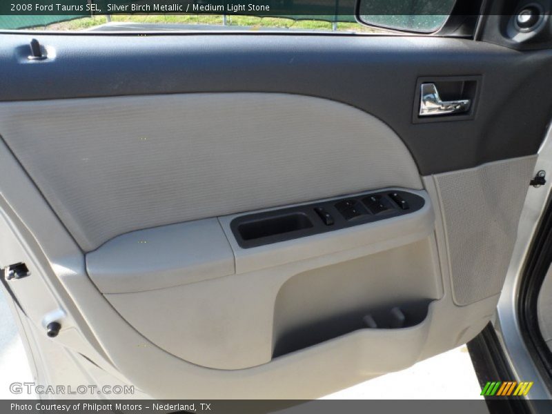 Silver Birch Metallic / Medium Light Stone 2008 Ford Taurus SEL