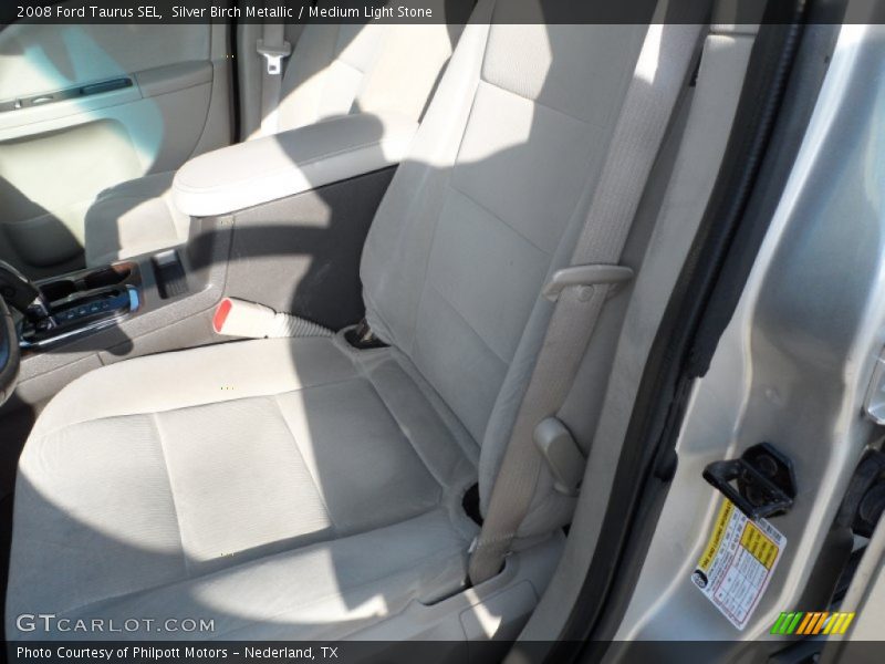 Silver Birch Metallic / Medium Light Stone 2008 Ford Taurus SEL