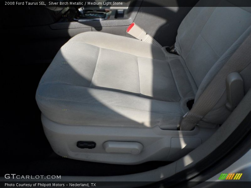 Silver Birch Metallic / Medium Light Stone 2008 Ford Taurus SEL