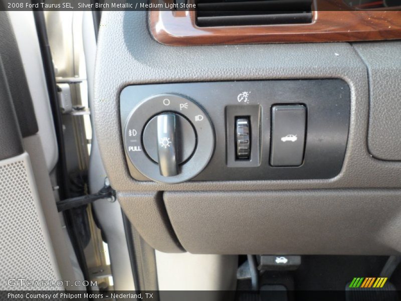 Silver Birch Metallic / Medium Light Stone 2008 Ford Taurus SEL