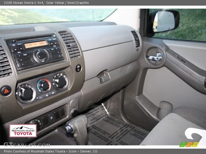 Solar Yellow / Steel/Graphite 2008 Nissan Xterra X 4x4