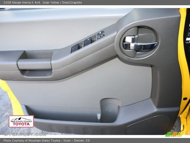 Solar Yellow / Steel/Graphite 2008 Nissan Xterra X 4x4