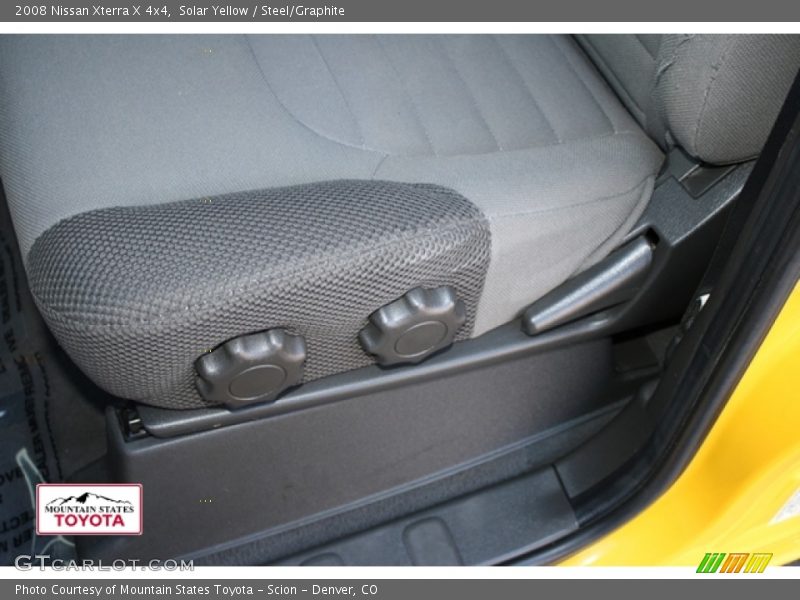 Solar Yellow / Steel/Graphite 2008 Nissan Xterra X 4x4