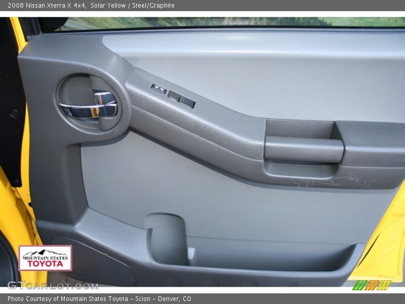 Solar Yellow / Steel/Graphite 2008 Nissan Xterra X 4x4
