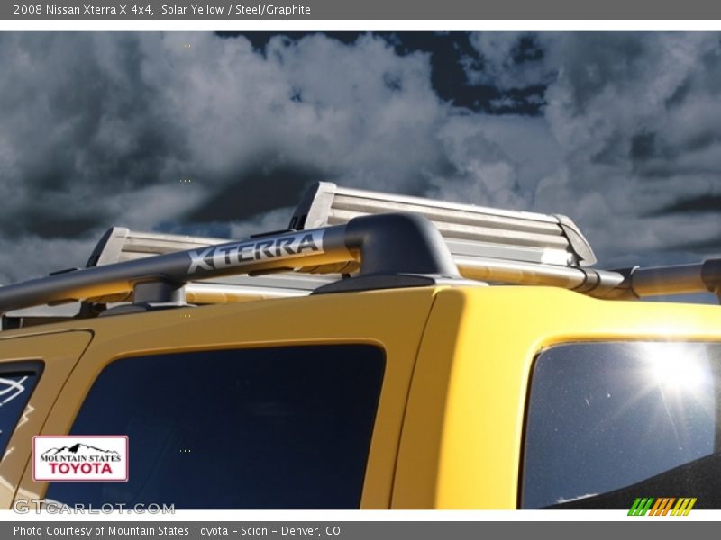 Solar Yellow / Steel/Graphite 2008 Nissan Xterra X 4x4