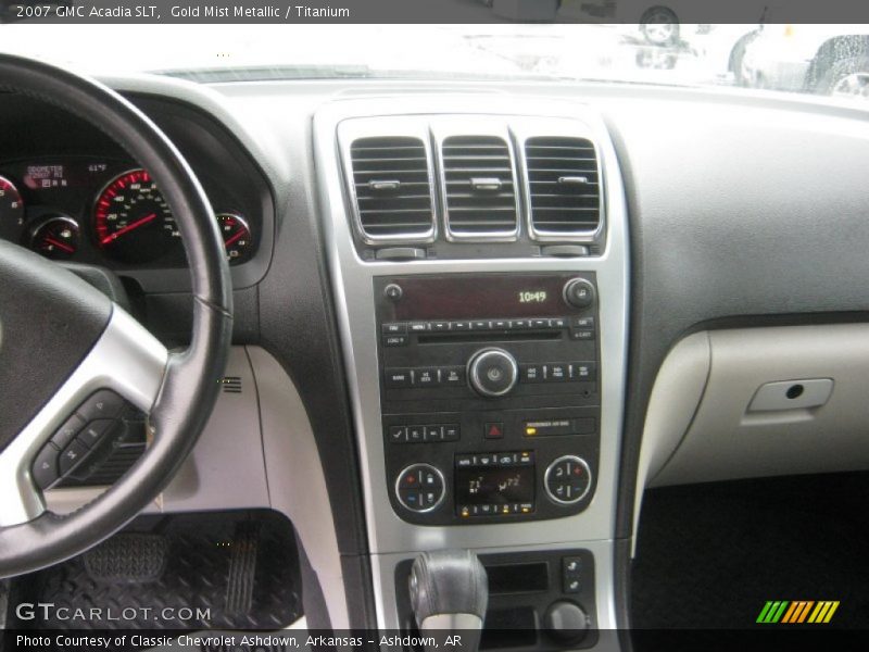 Gold Mist Metallic / Titanium 2007 GMC Acadia SLT