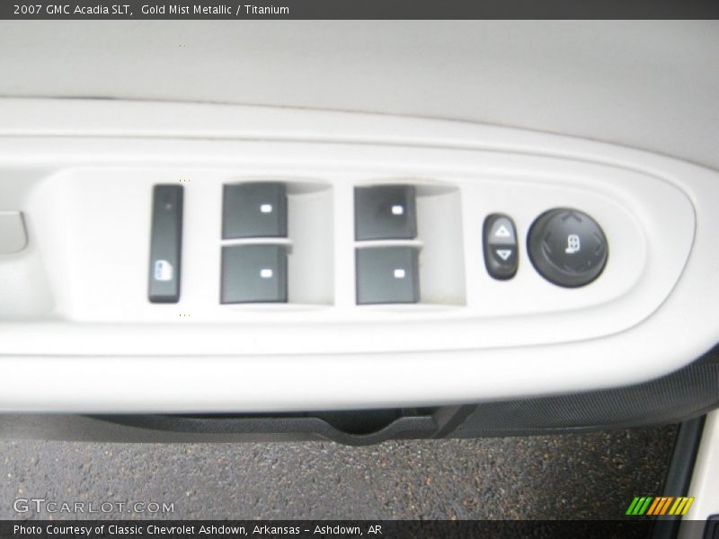 Gold Mist Metallic / Titanium 2007 GMC Acadia SLT