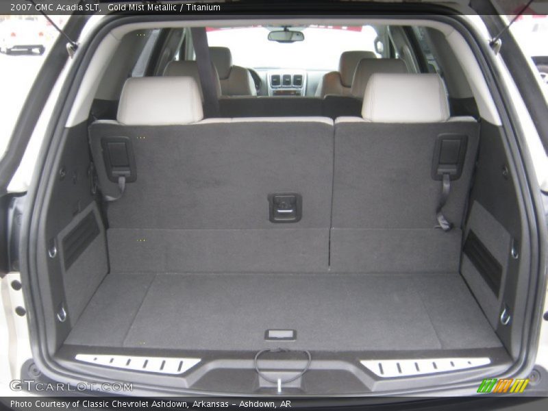 Gold Mist Metallic / Titanium 2007 GMC Acadia SLT