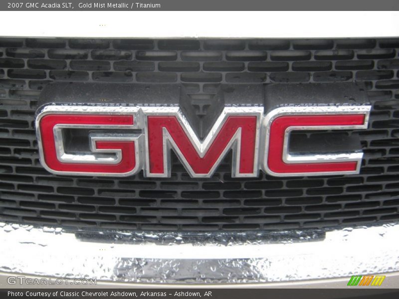 Gold Mist Metallic / Titanium 2007 GMC Acadia SLT