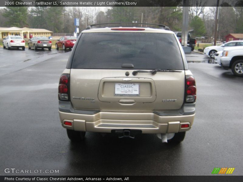 Sandstone Metallic / Light Cashmere/Ebony 2006 Chevrolet TrailBlazer LS