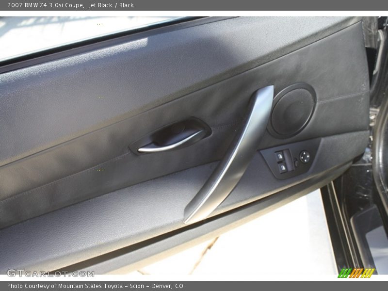 Jet Black / Black 2007 BMW Z4 3.0si Coupe