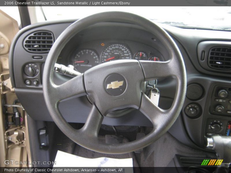 Sandstone Metallic / Light Cashmere/Ebony 2006 Chevrolet TrailBlazer LS