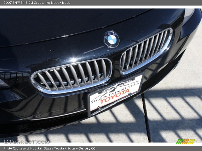 Jet Black / Black 2007 BMW Z4 3.0si Coupe