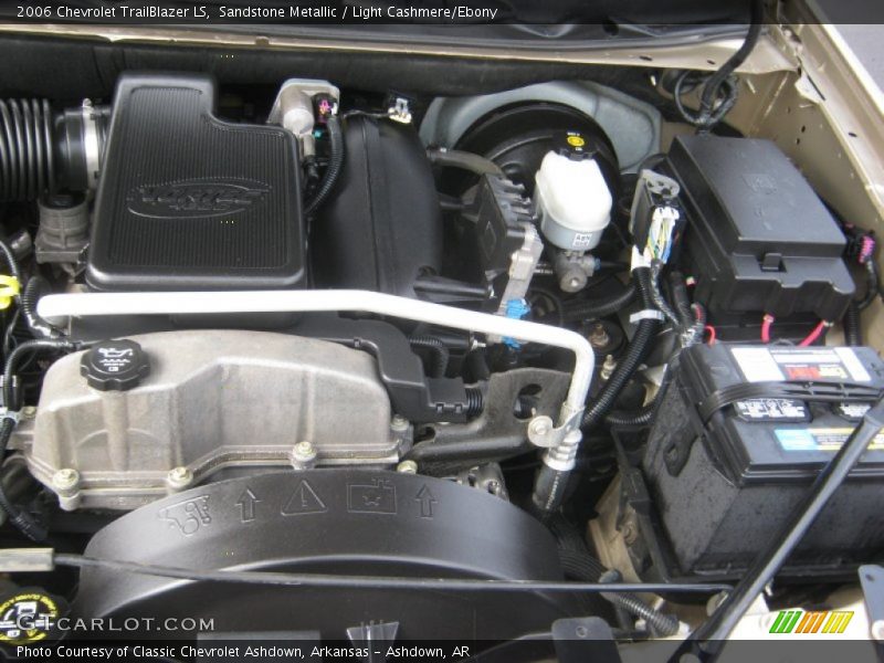 Sandstone Metallic / Light Cashmere/Ebony 2006 Chevrolet TrailBlazer LS
