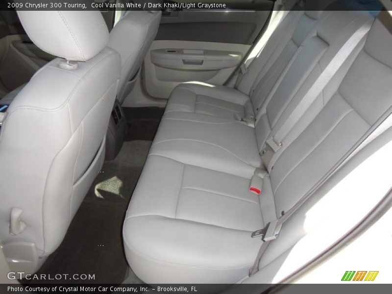 Cool Vanilla White / Dark Khaki/Light Graystone 2009 Chrysler 300 Touring