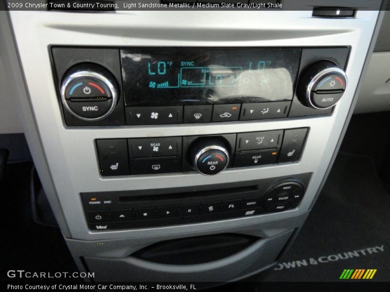 Controls of 2009 Town & Country Touring