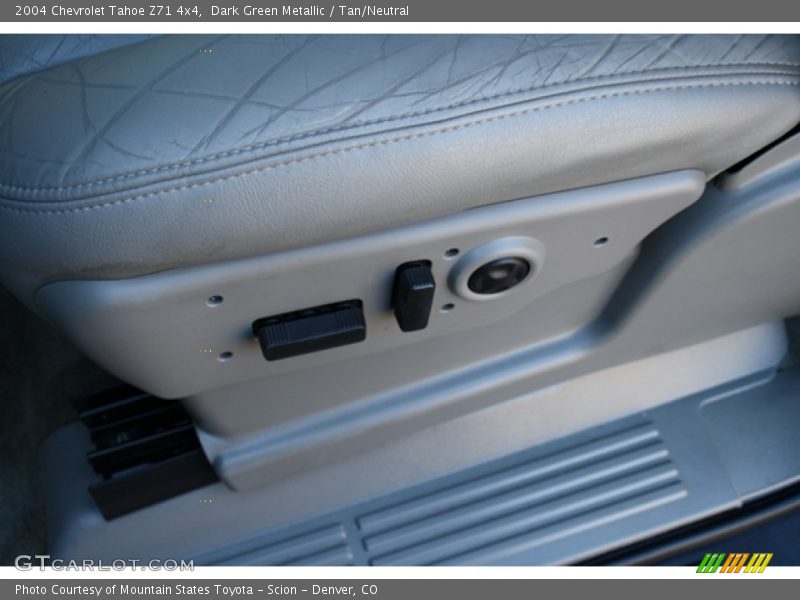 Dark Green Metallic / Tan/Neutral 2004 Chevrolet Tahoe Z71 4x4