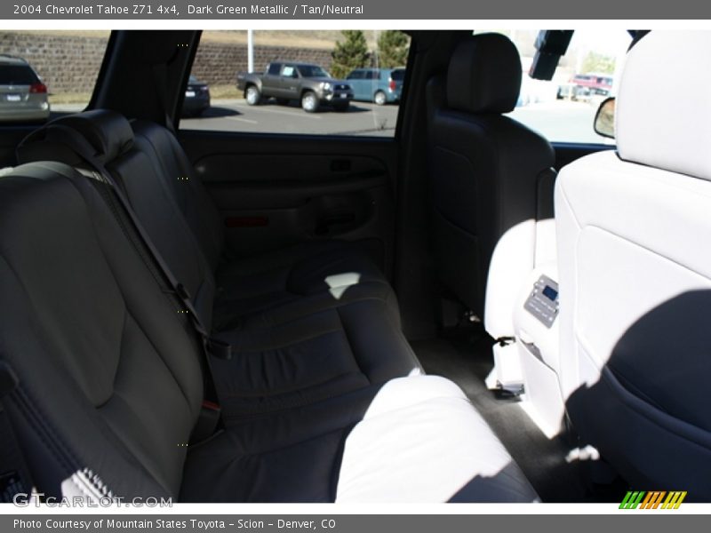 Dark Green Metallic / Tan/Neutral 2004 Chevrolet Tahoe Z71 4x4