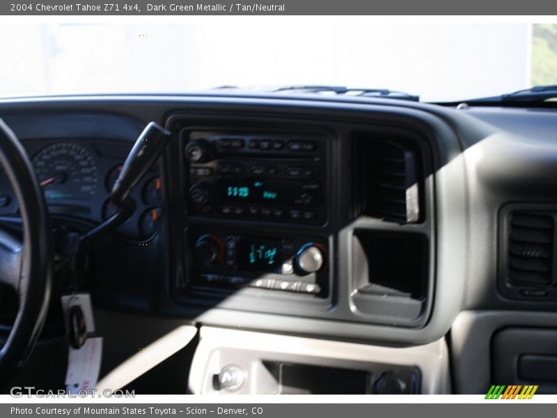 Dark Green Metallic / Tan/Neutral 2004 Chevrolet Tahoe Z71 4x4