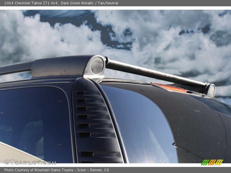 Dark Green Metallic / Tan/Neutral 2004 Chevrolet Tahoe Z71 4x4