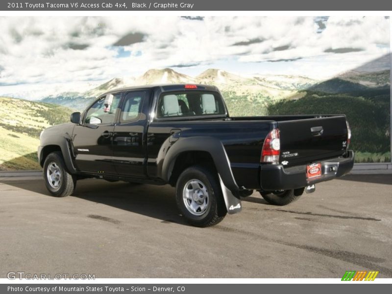 Black / Graphite Gray 2011 Toyota Tacoma V6 Access Cab 4x4