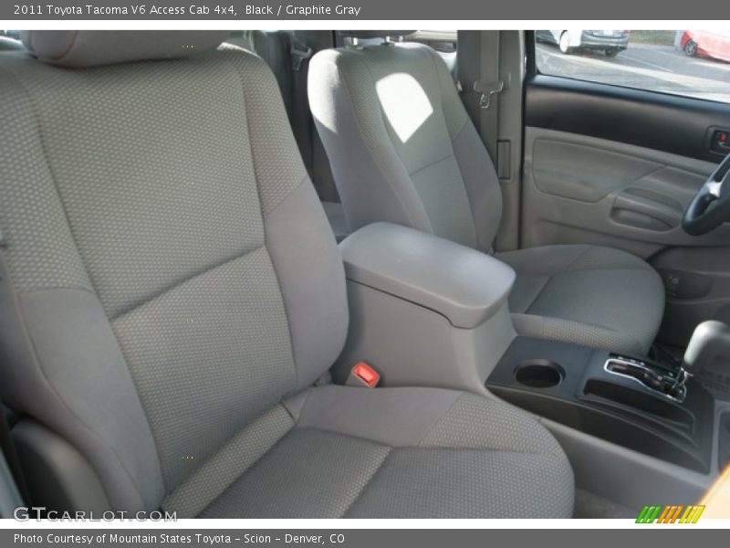 Black / Graphite Gray 2011 Toyota Tacoma V6 Access Cab 4x4