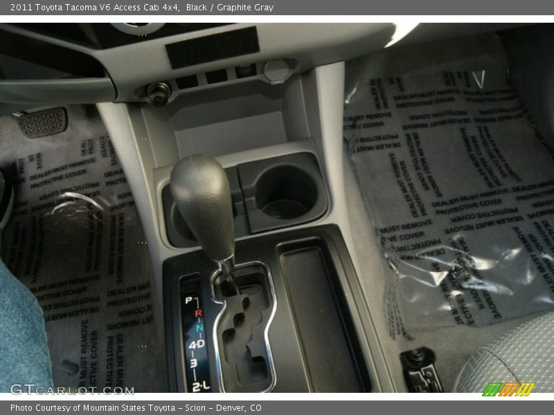 Black / Graphite Gray 2011 Toyota Tacoma V6 Access Cab 4x4